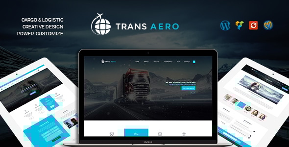 TransAero - Transport & Logistics WordPress Theme Logo